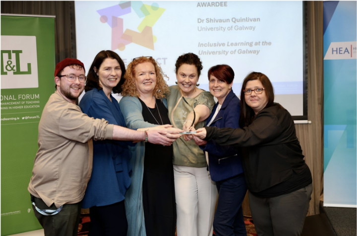 University of Galway Wins SATLE Impact Award for Pioneering Project on Inclusive Learning